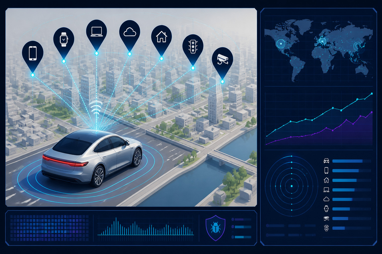 Connected-car apps reportedly add more tracking than the car itself