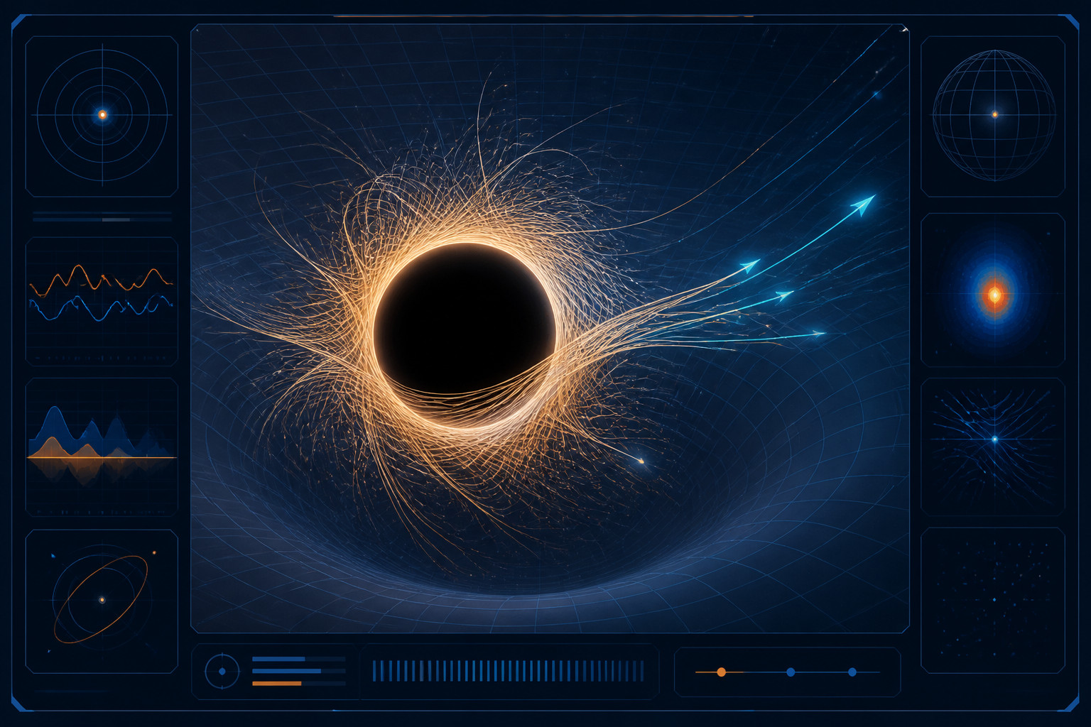 A hypothetical black hole may eject itself from its own “hair”