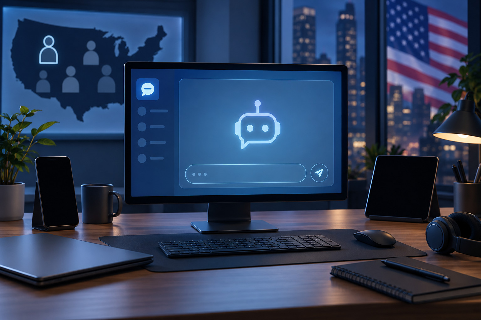 米国ではAIチャットボットを使わない成人が多数との調査結果
