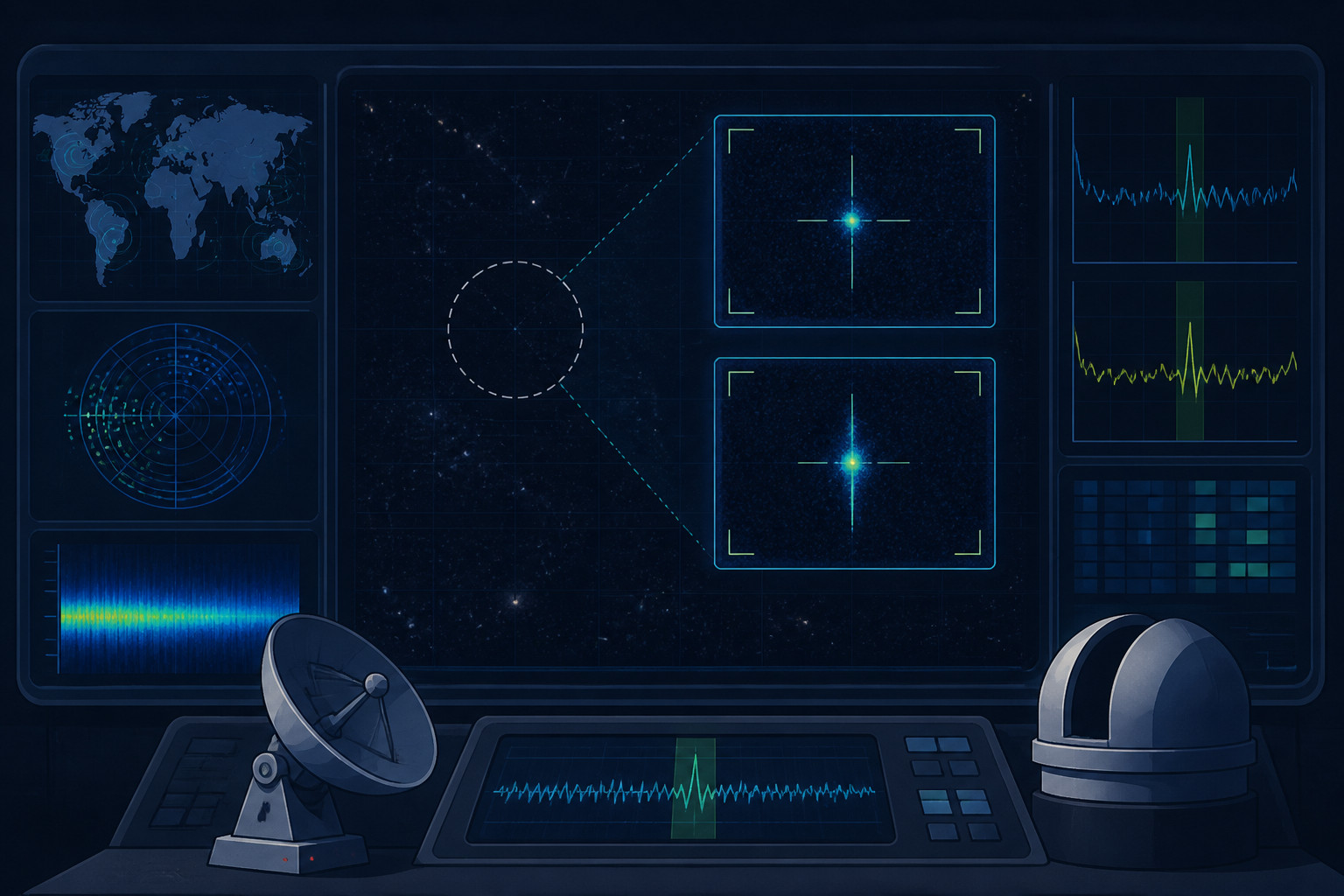A Signal Appeared Twice Where Earlier Images Saw Nothing