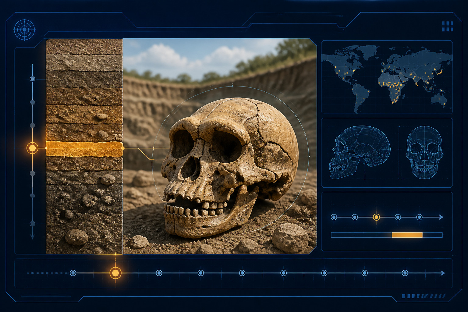 成人化石がホモ・エレクトスの出現年代を20万年さかのぼらせる可能性