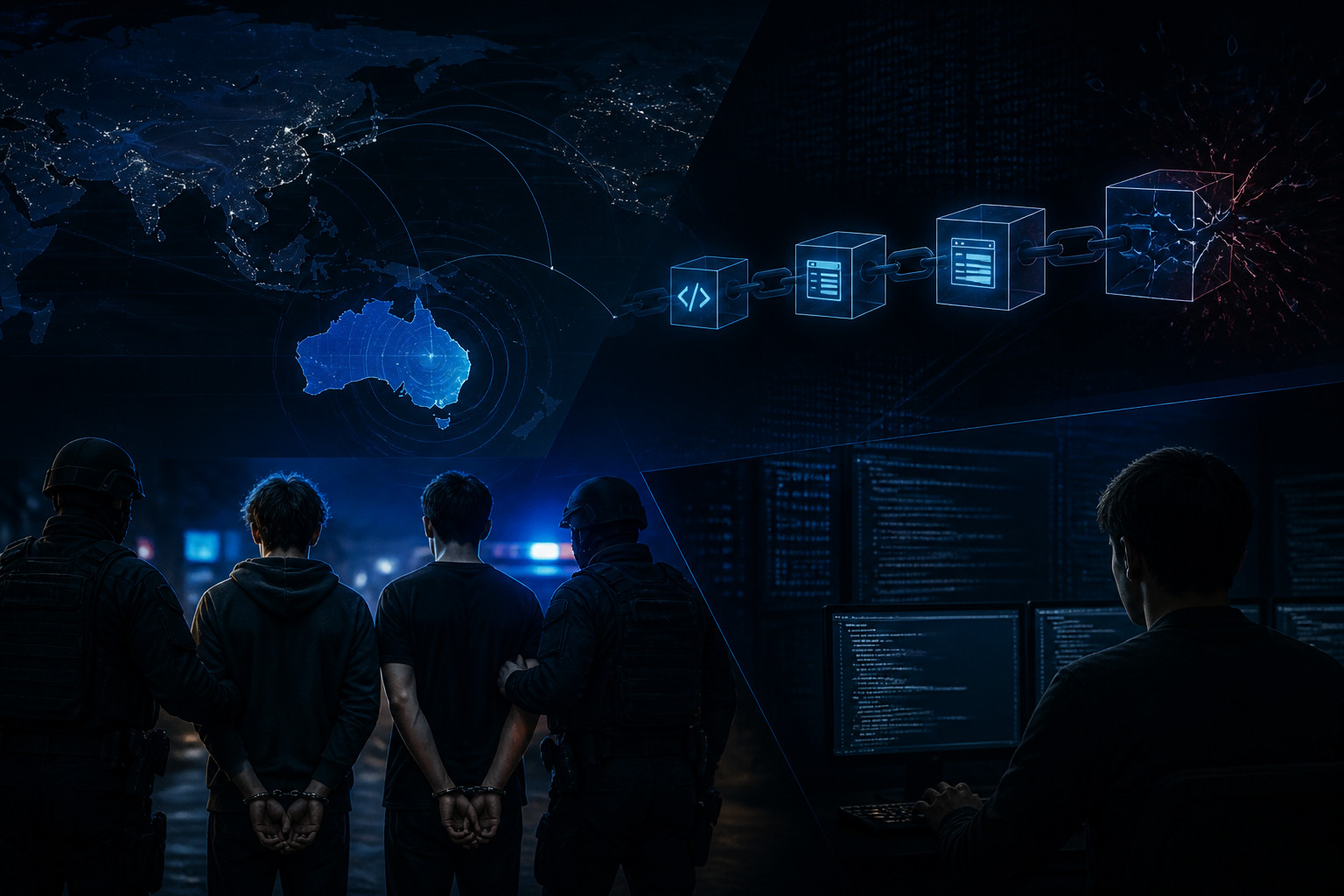 Australia reportedly arrests alleged TeamPCP members
