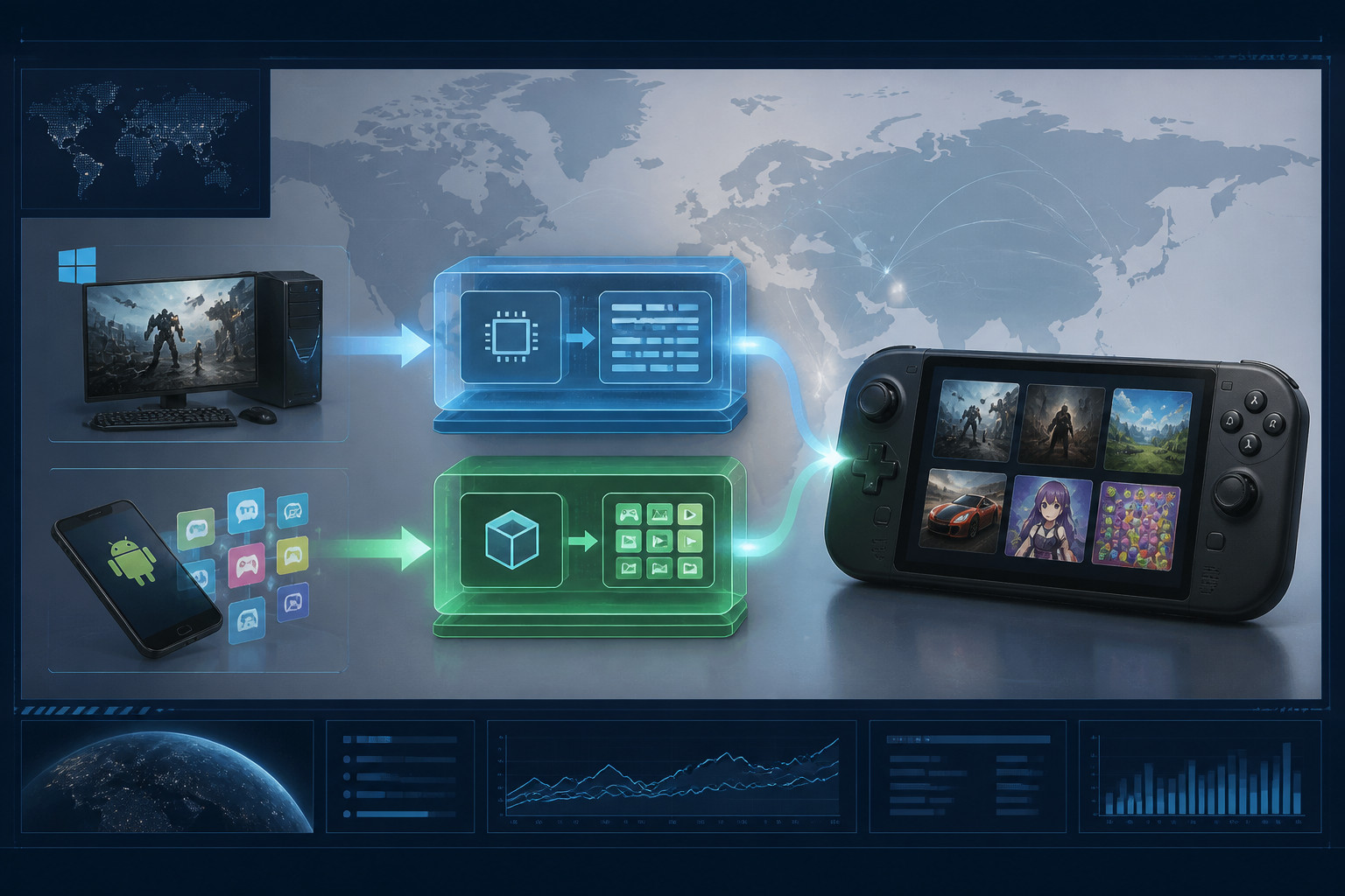 SteamOSの互換層、Arm機器とAndroid APKへ拡張