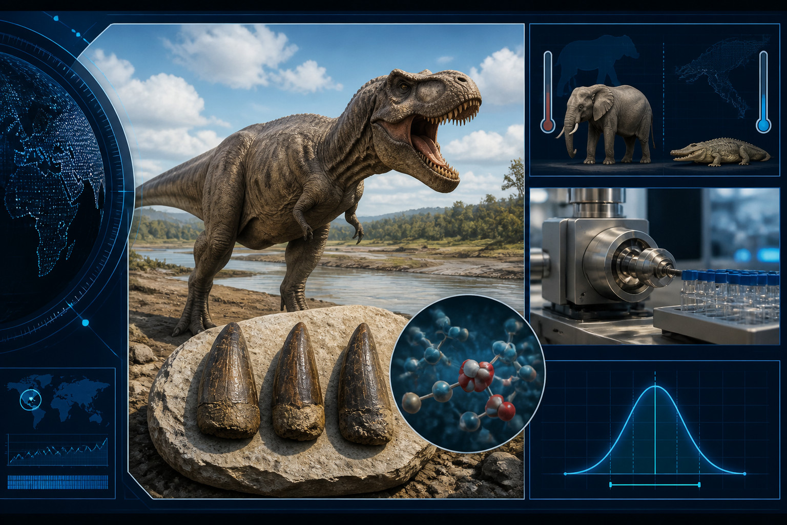 T. rex tooth analysis points to elephant-like body warmth