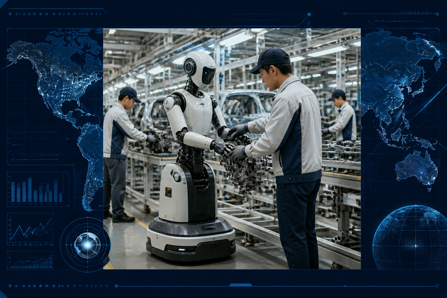 トヨタ作業員、人型ロボットを組立ラインで訓練開始と報じられる