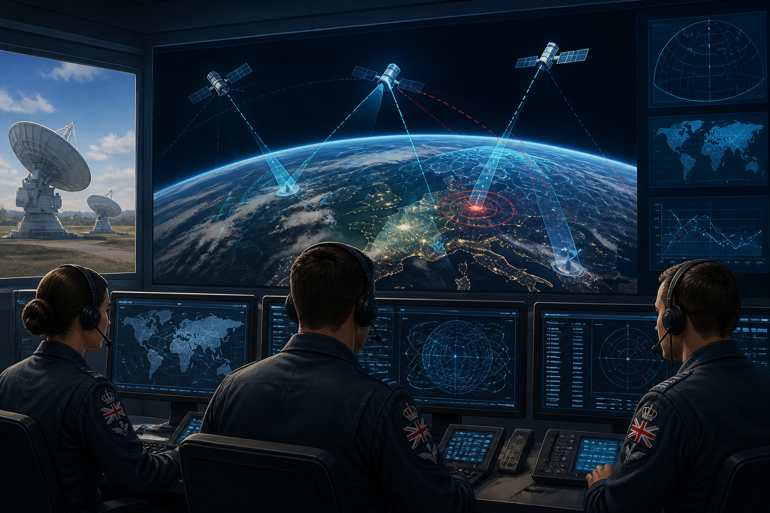 英空軍の新宇宙部隊、衛星脅威への対処任務