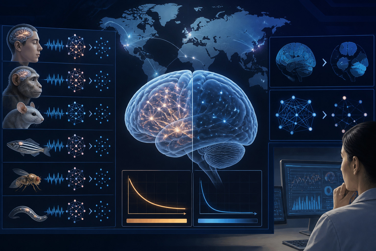 Six-species anesthesia study describes shorter-lasting, less coordinated brain activity