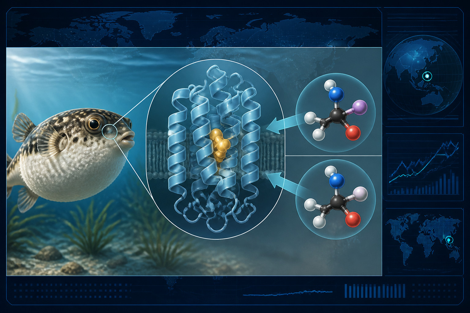 Study Describes First Structure Behind Pufferfish Umami Recognition of Both Amino-Acid Forms