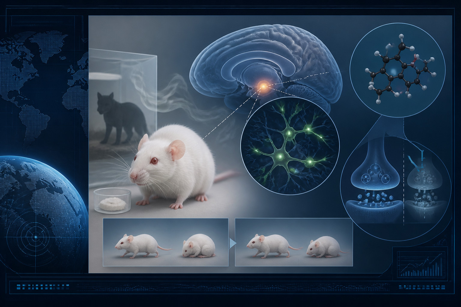 Cannabinoid Exposure Linked to Central-Amygdala Stress Neurons in Mice