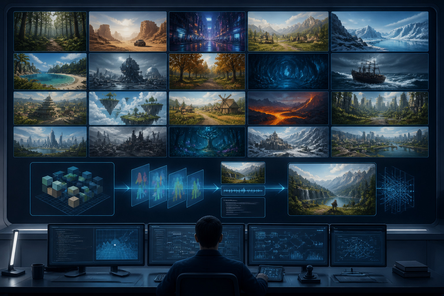 StreamRender-H3、コードで制御する世界にリアルタイム拡散レンダリングを組み合わせる構成を提示