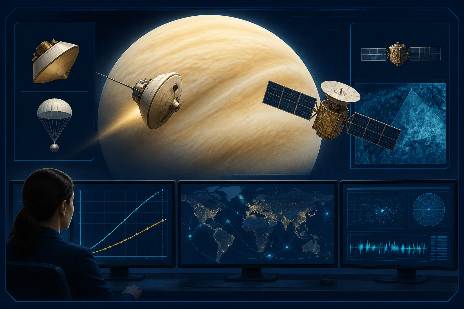 NASAの金星探査DAVINCIとVERITAS、資金確保と新たな打ち上げ目標