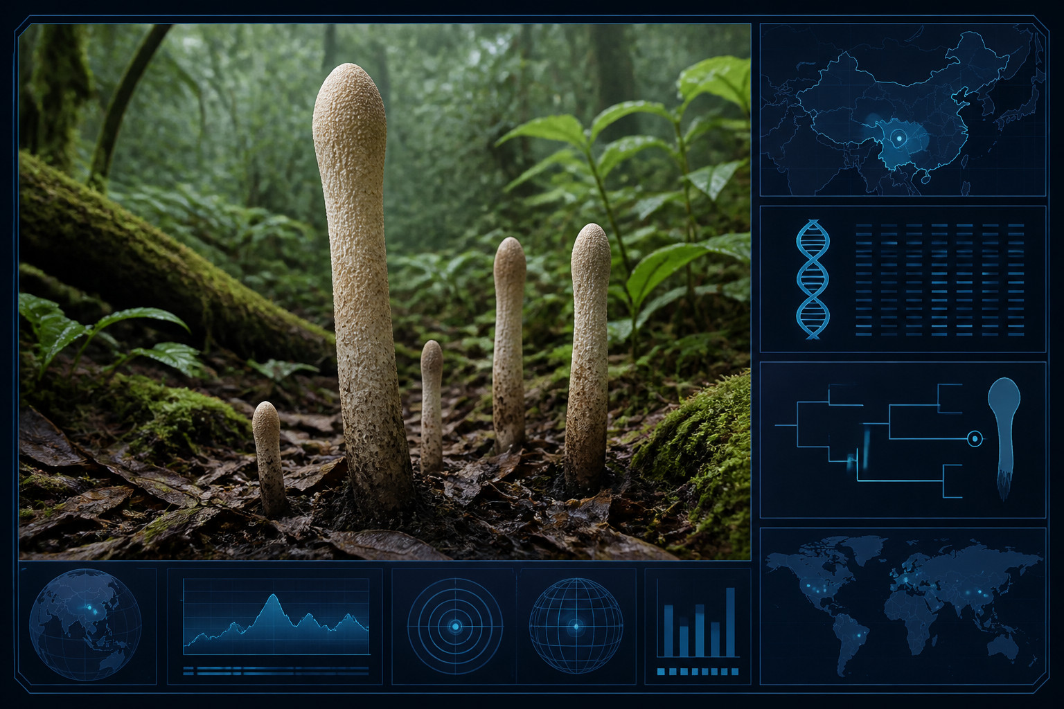 Dianjunus rex Described as a New Giant Fungus From Yunnan