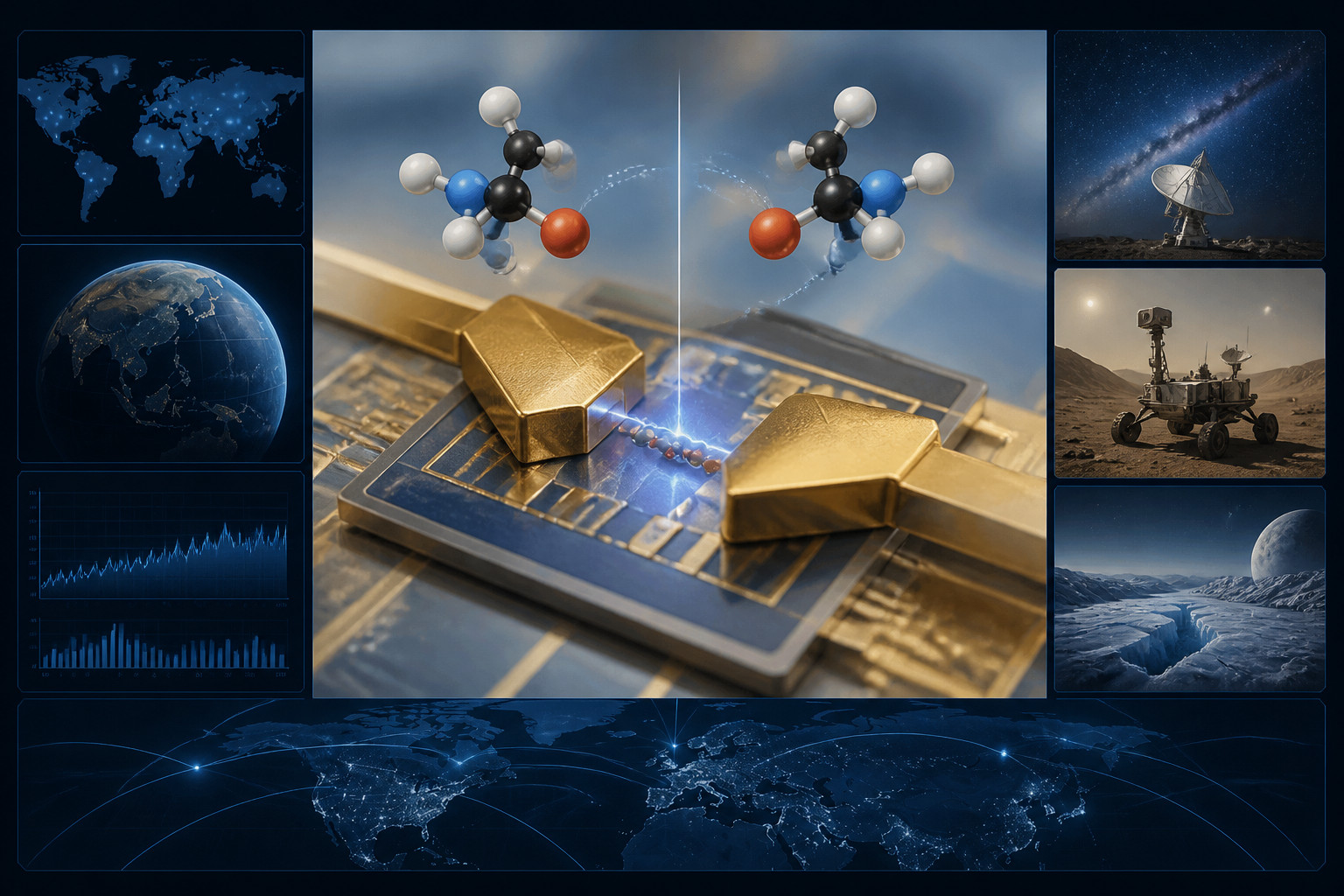 Electrical Nanogap Chip Reportedly Distinguishes Amino-Acid Mirror Forms One Molecule at a Time