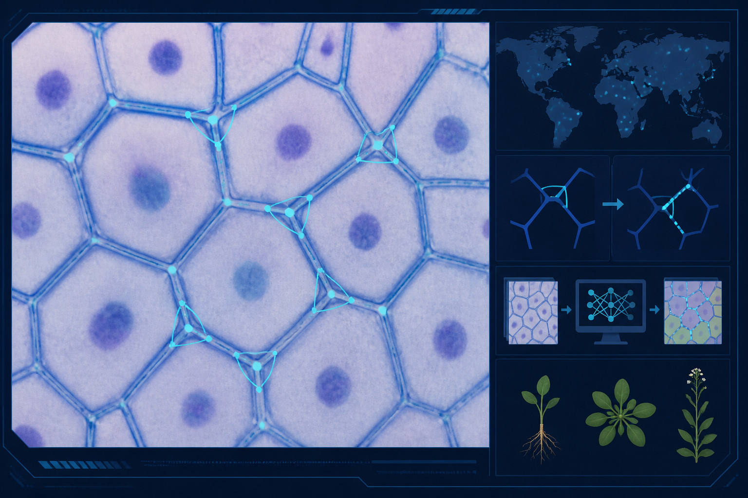 Plant Cell Shapes Used to Infer Recent Cell Divisions