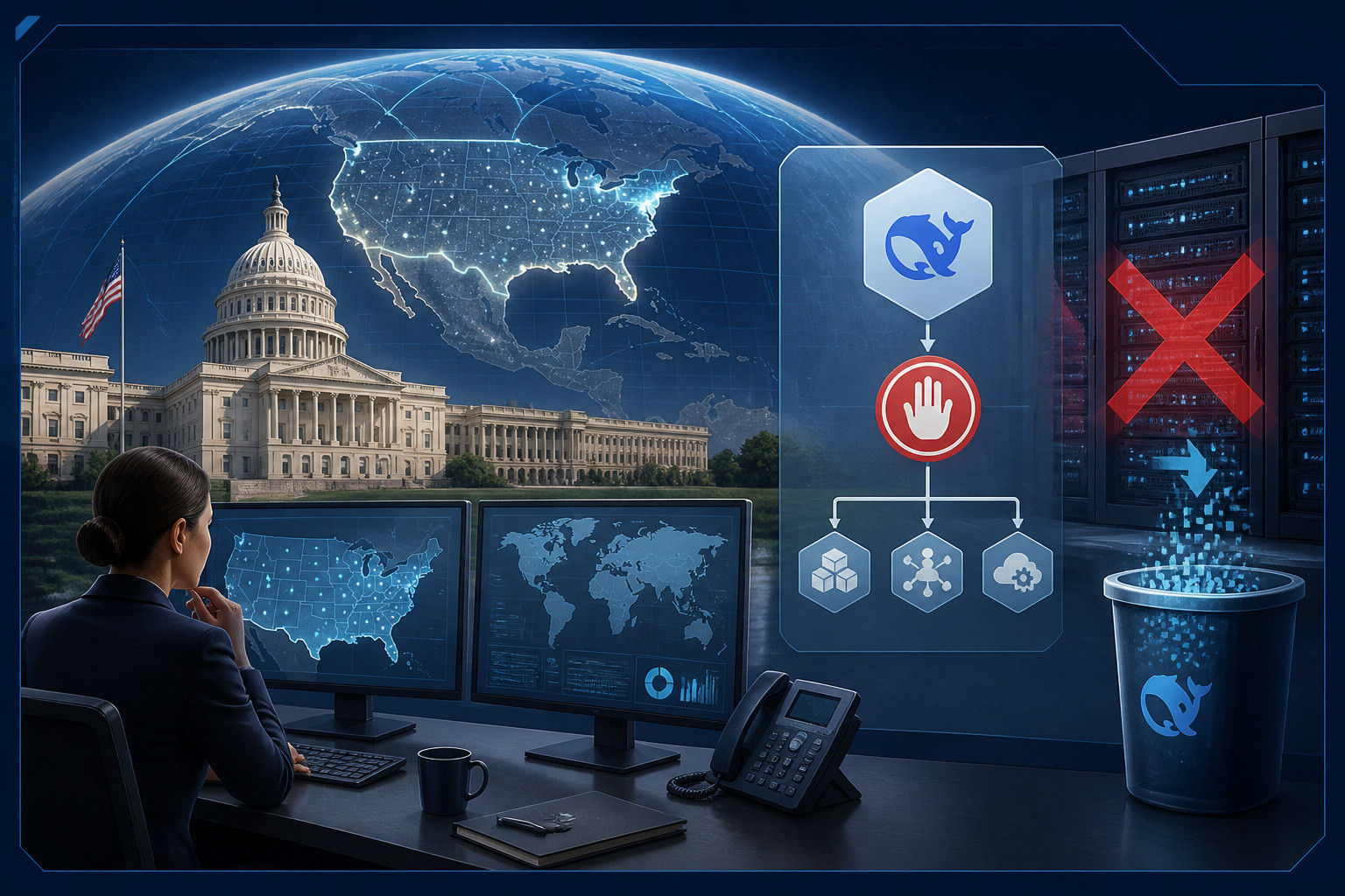 Reported DHS order directs US civilian agencies to remove DeepSeek