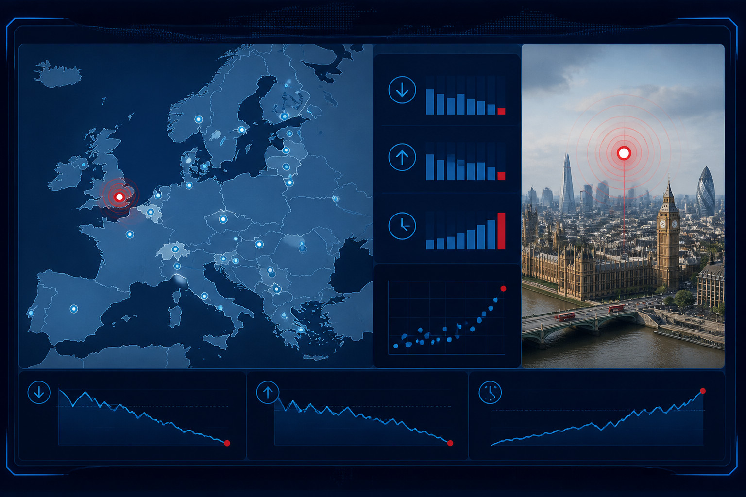 London placed last among 18 European capitals for mobile speed and loaded latency