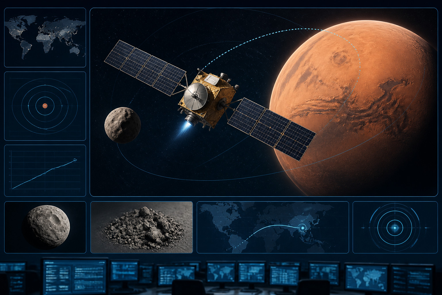 MMX reportedly begins five-year voyage toward Phobos sample return