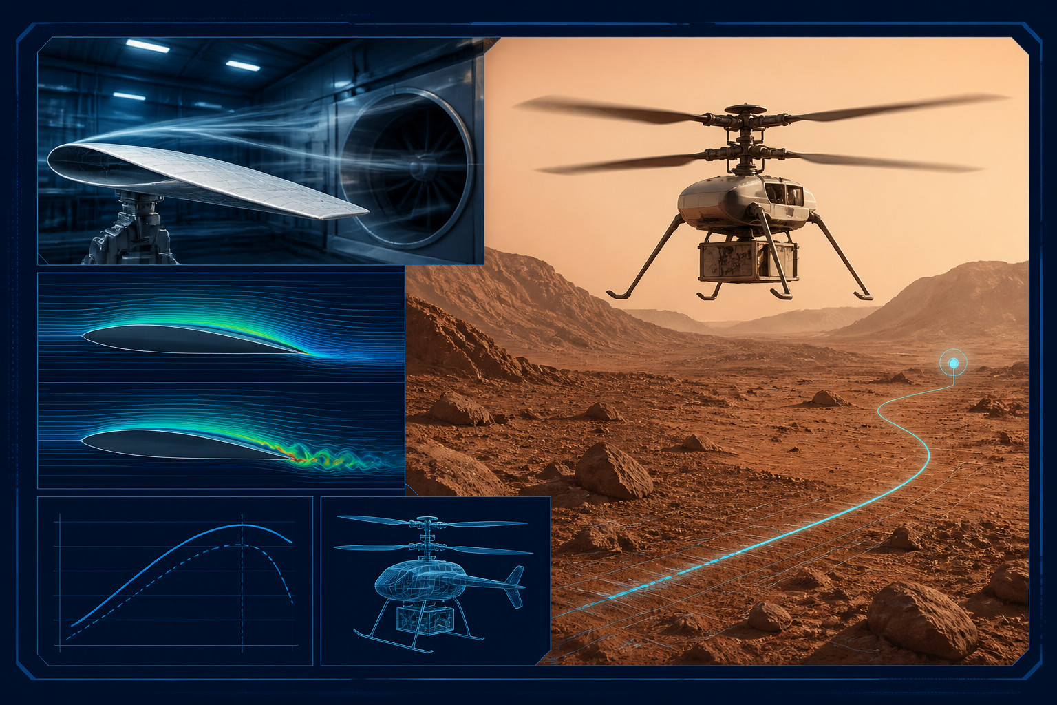New Mars-helicopter blade design is modeled for flights up to 18.7 km