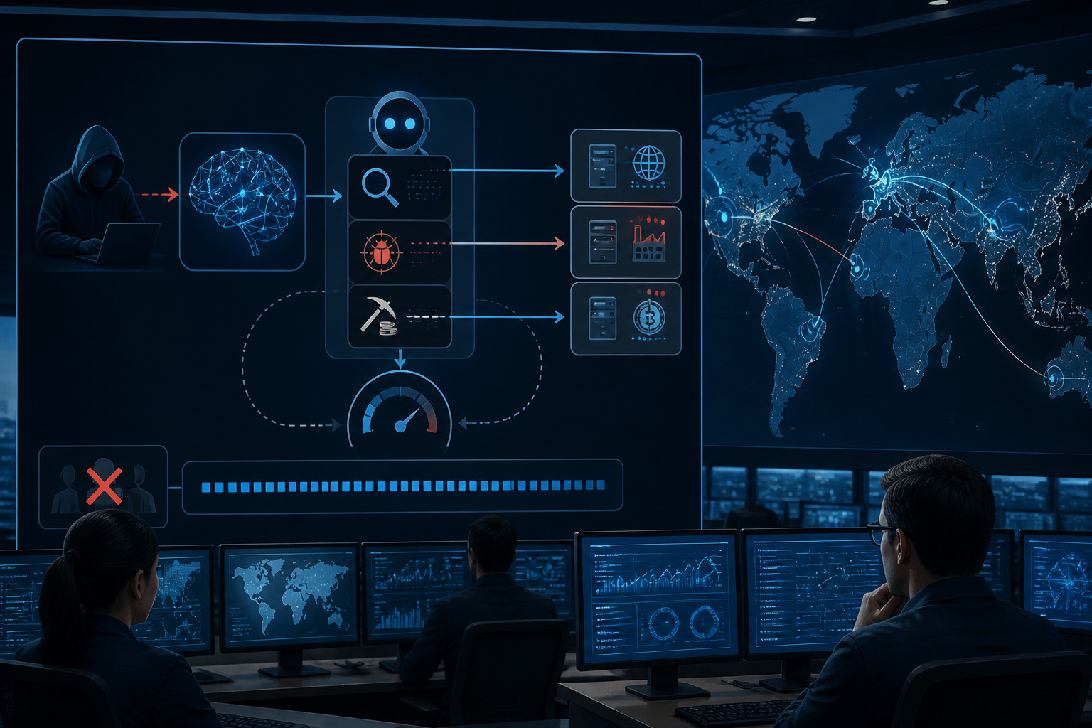 Attack-agent instructions link hijacked AI planning to unattended attacks